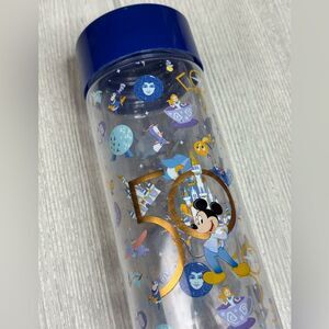 Disney 50th anniversary plastic tumbler with lid